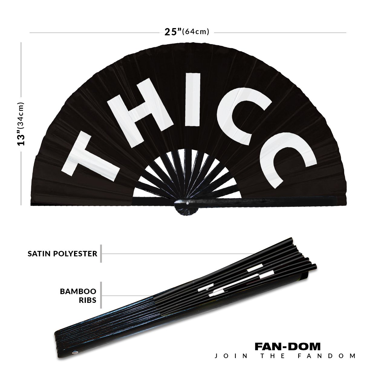 Thicc - Clack Folding Rave & Festival Hand Fan - Image 10