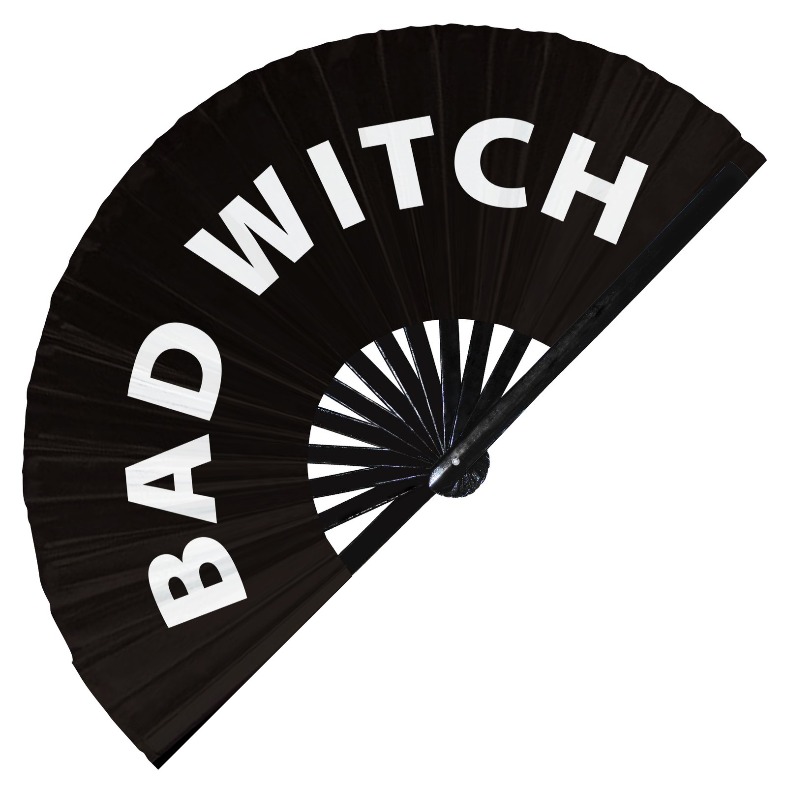 Bad Witch - Clack Folding Rave & Festival Hand Fan