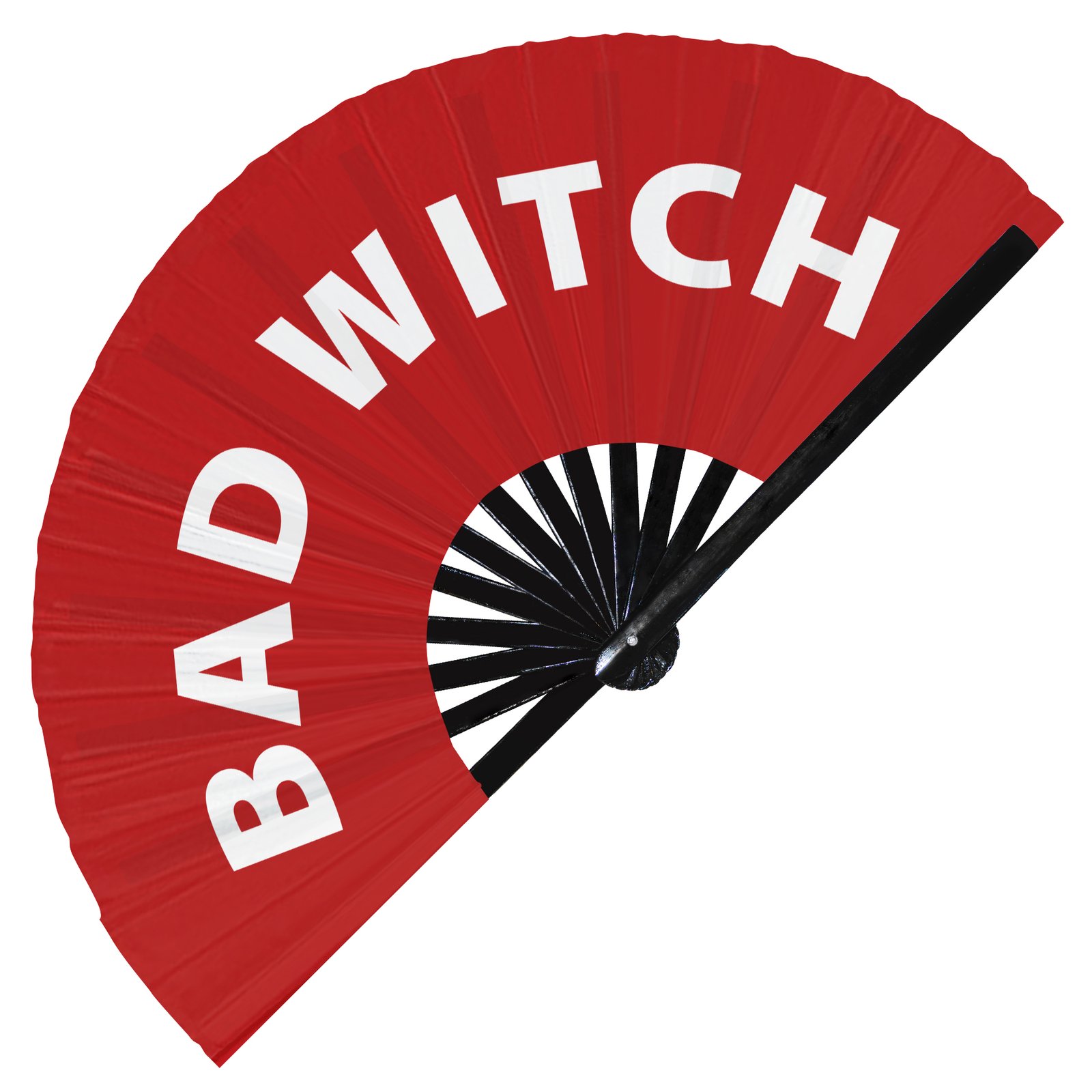 Bad Witch - Clack Folding Rave & Festival Hand Fan - Image 9