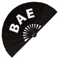 Bae - Clack Folding Rave & Festival Hand Fan