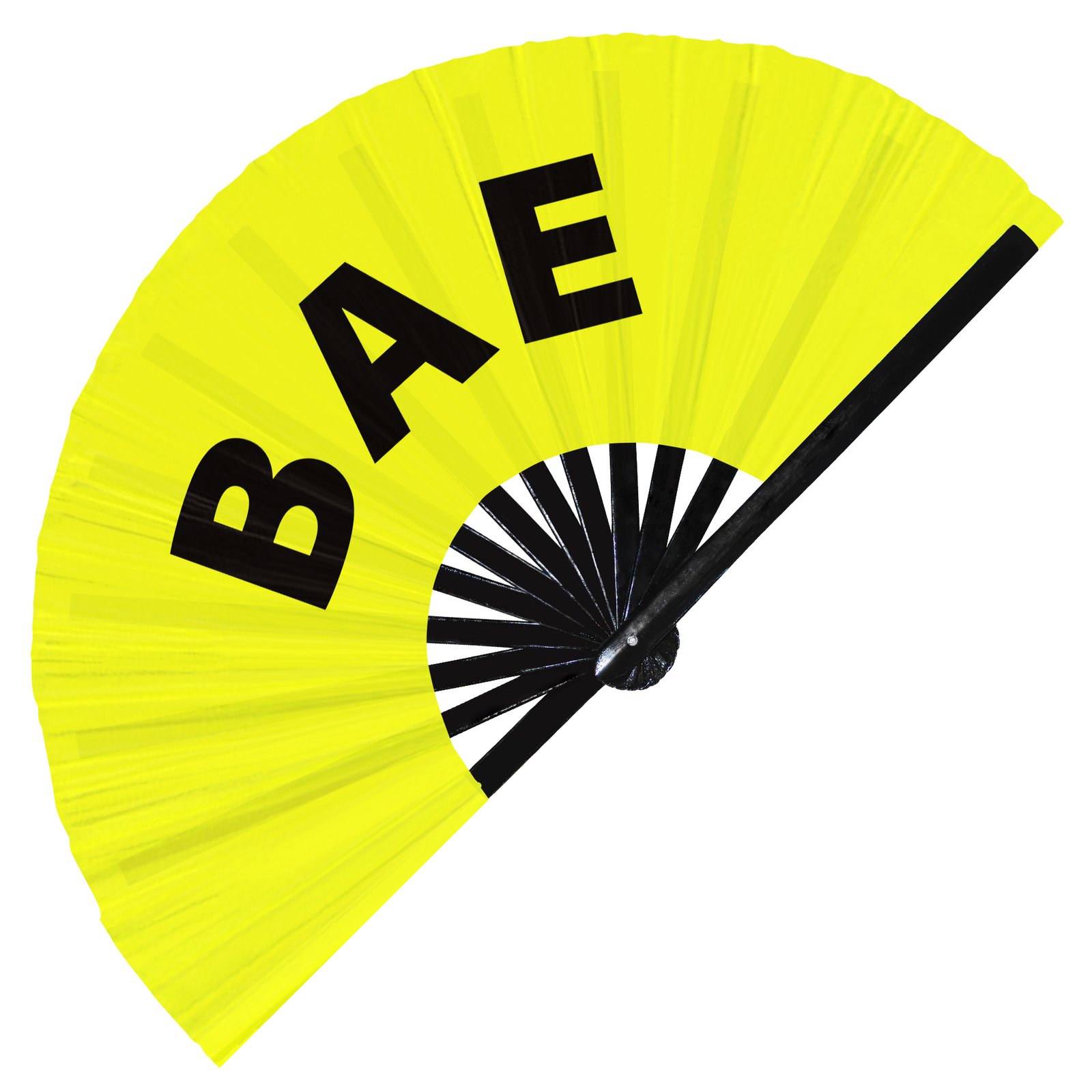 Bae - Clack Folding Rave & Festival Hand Fan - Image 2