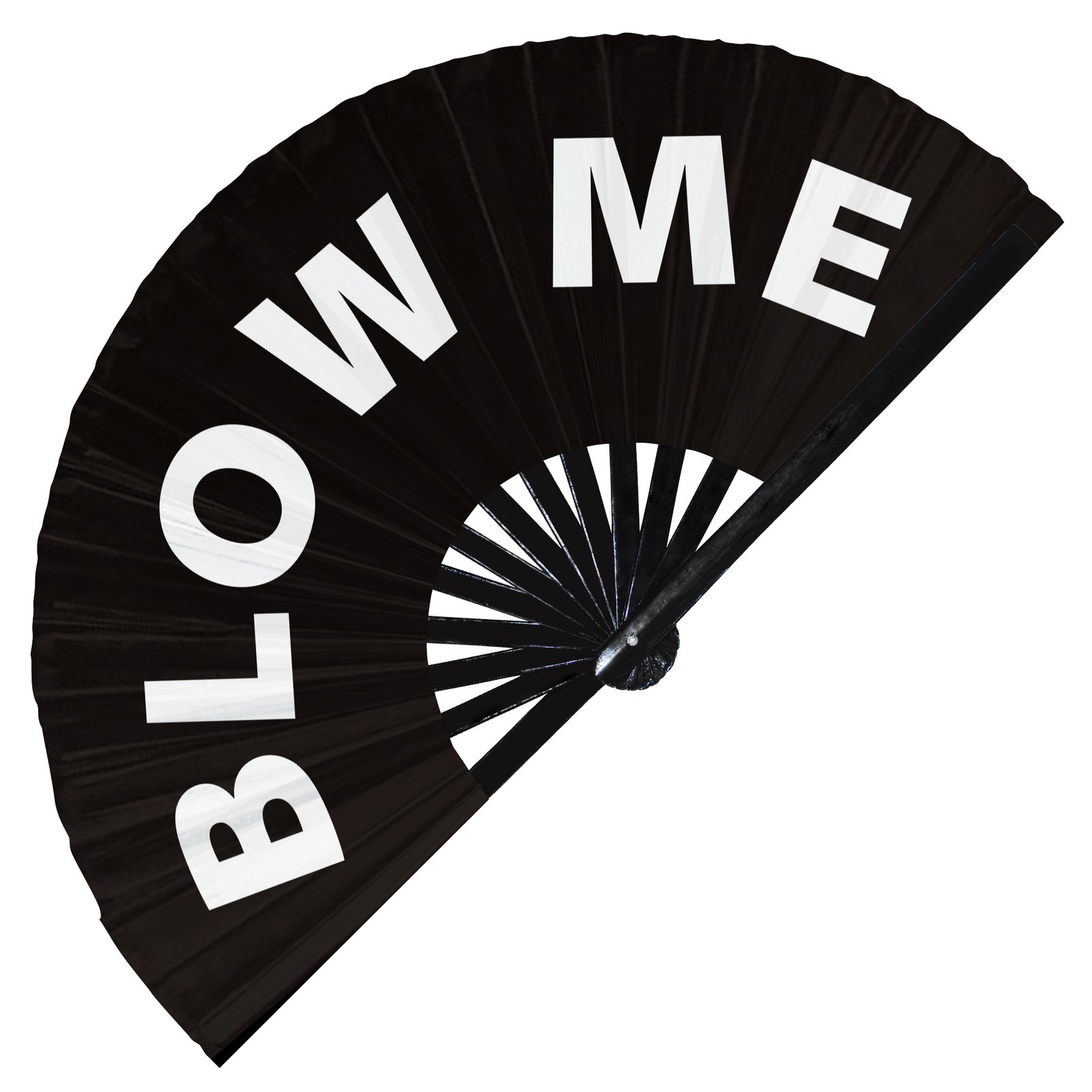 Blow Me - Clack Folding Rave & Festival Hand Fan