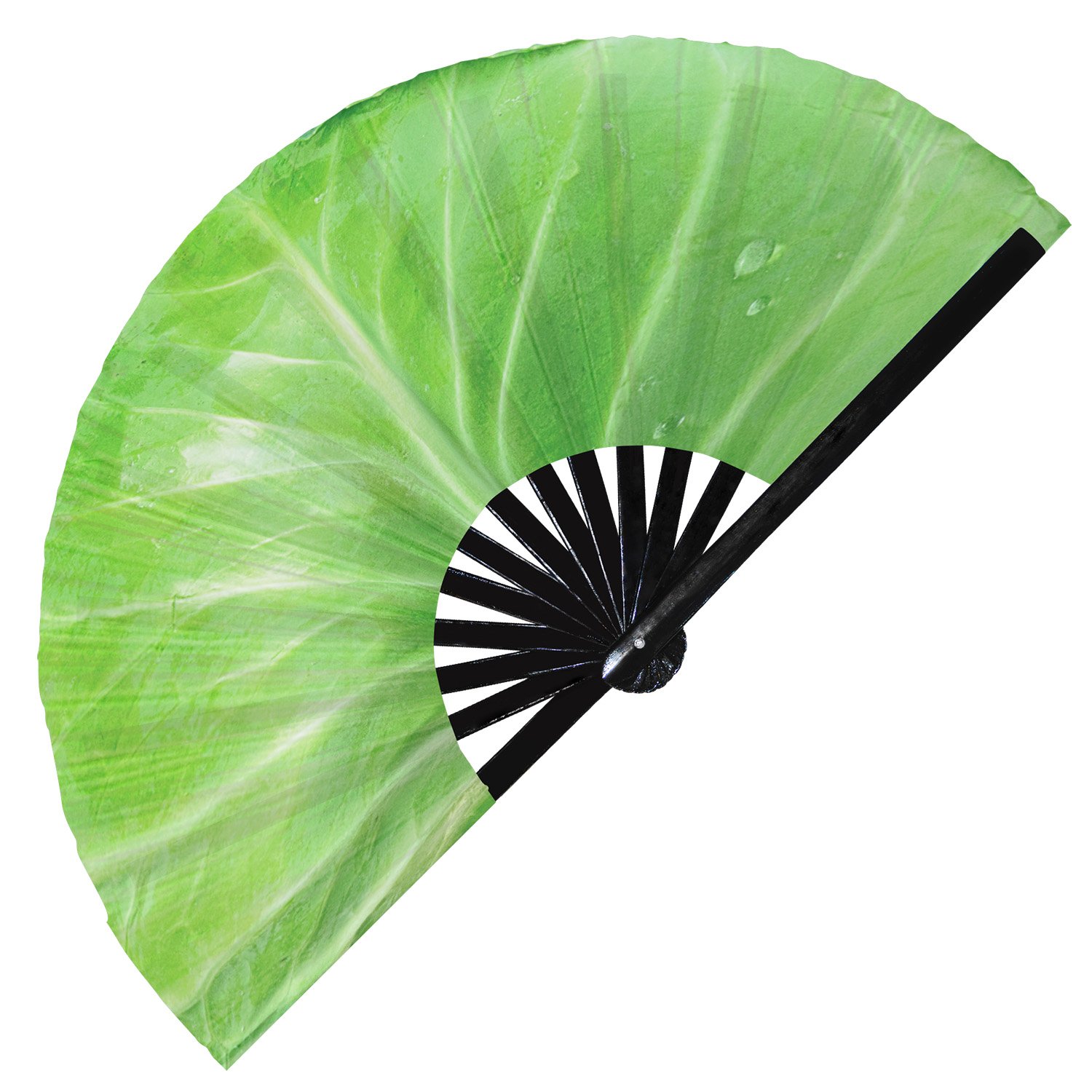 Vegetables Banana Brocolli Cabbage Tomato Potato - Clack Folding Rave & Festival Hand Fan - Image 5