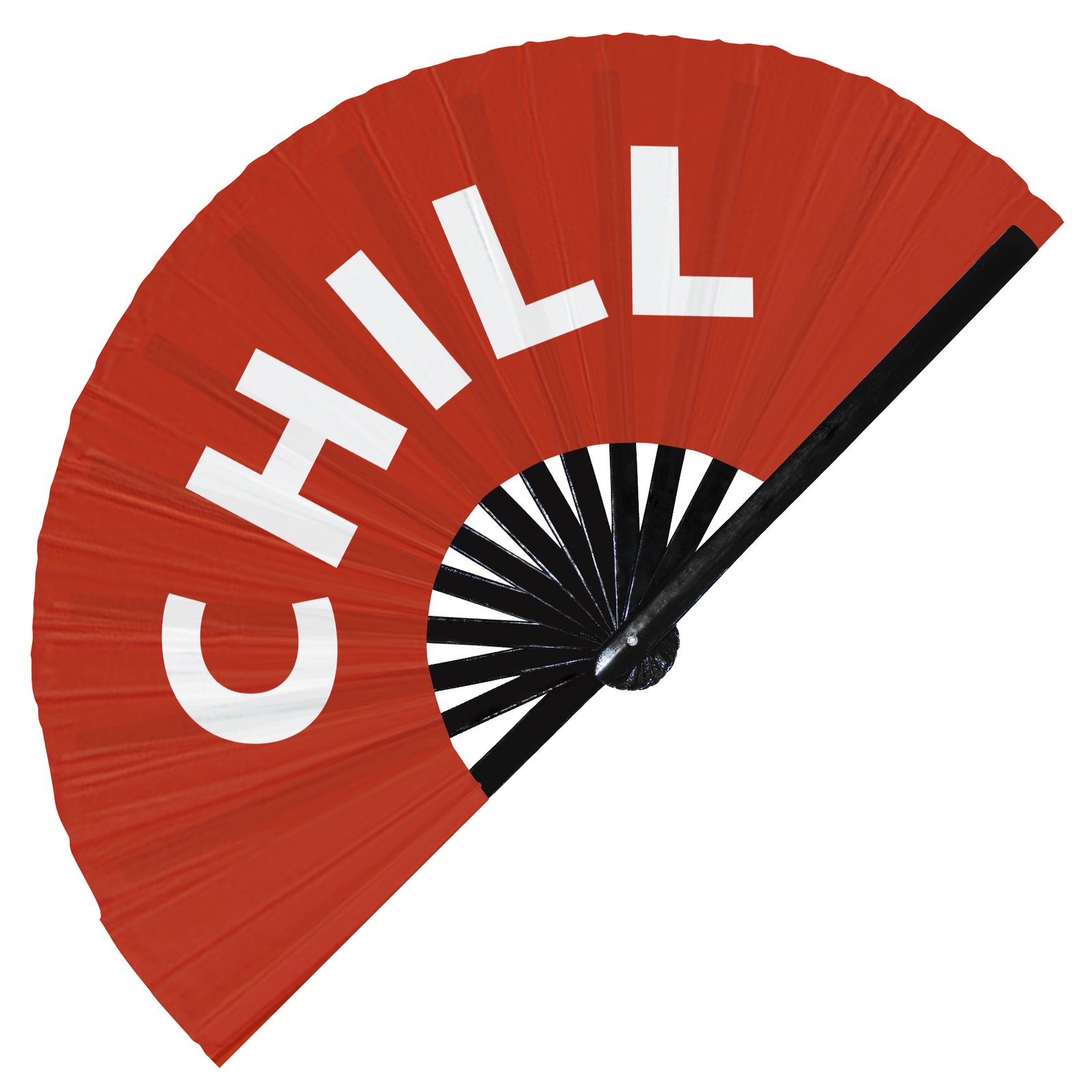 Chill - Clack Folding Rave & Festival Hand Fan - Image 8