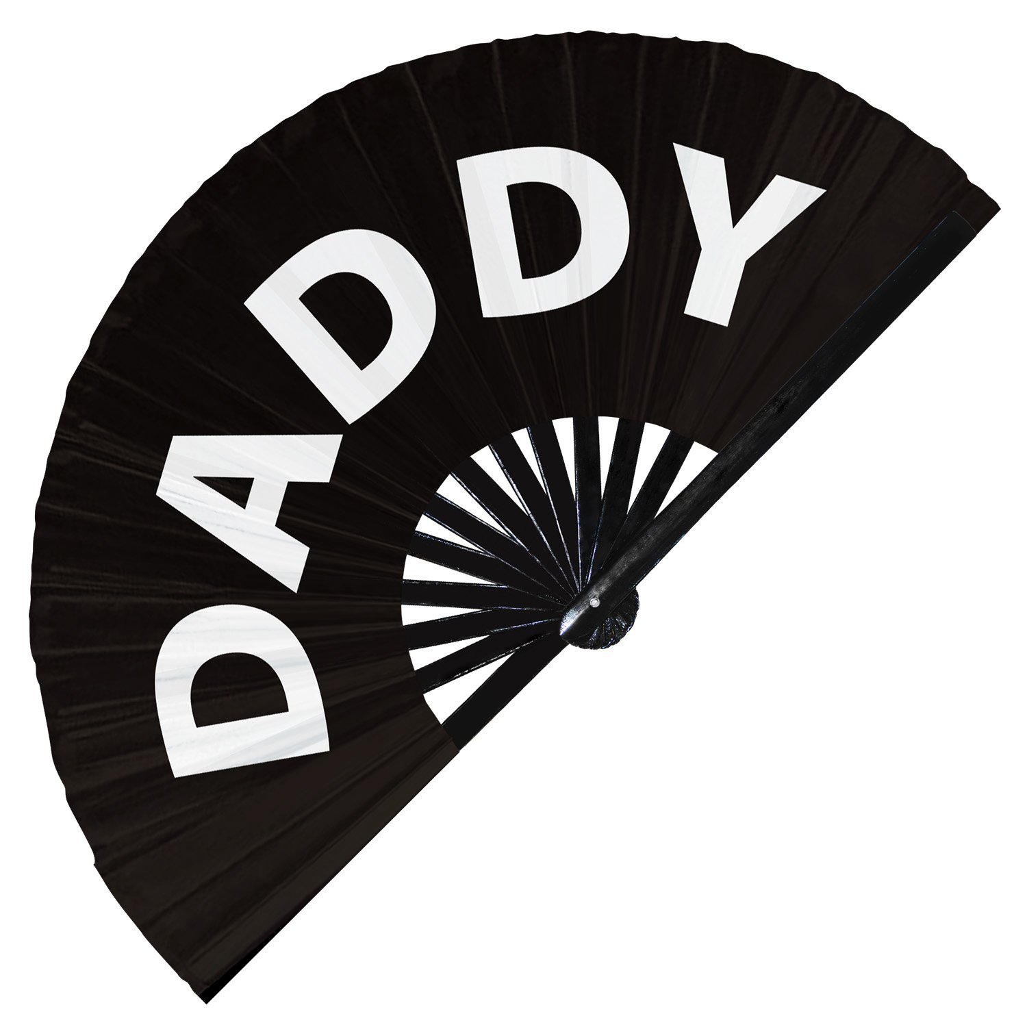 Daddy - Clack Folding Rave & Festival Hand Fan