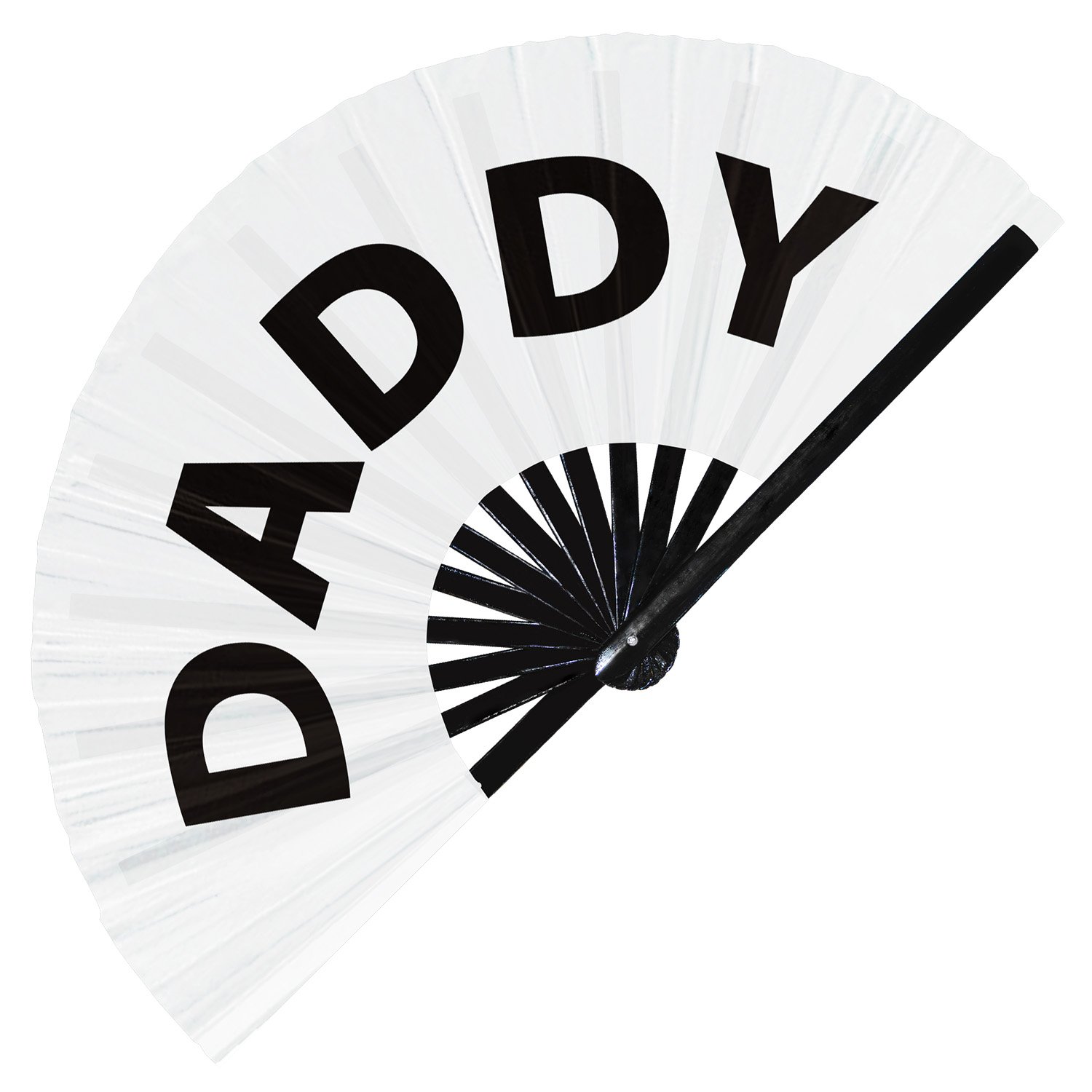 Daddy - Clack Folding Rave & Festival Hand Fan - Image 9