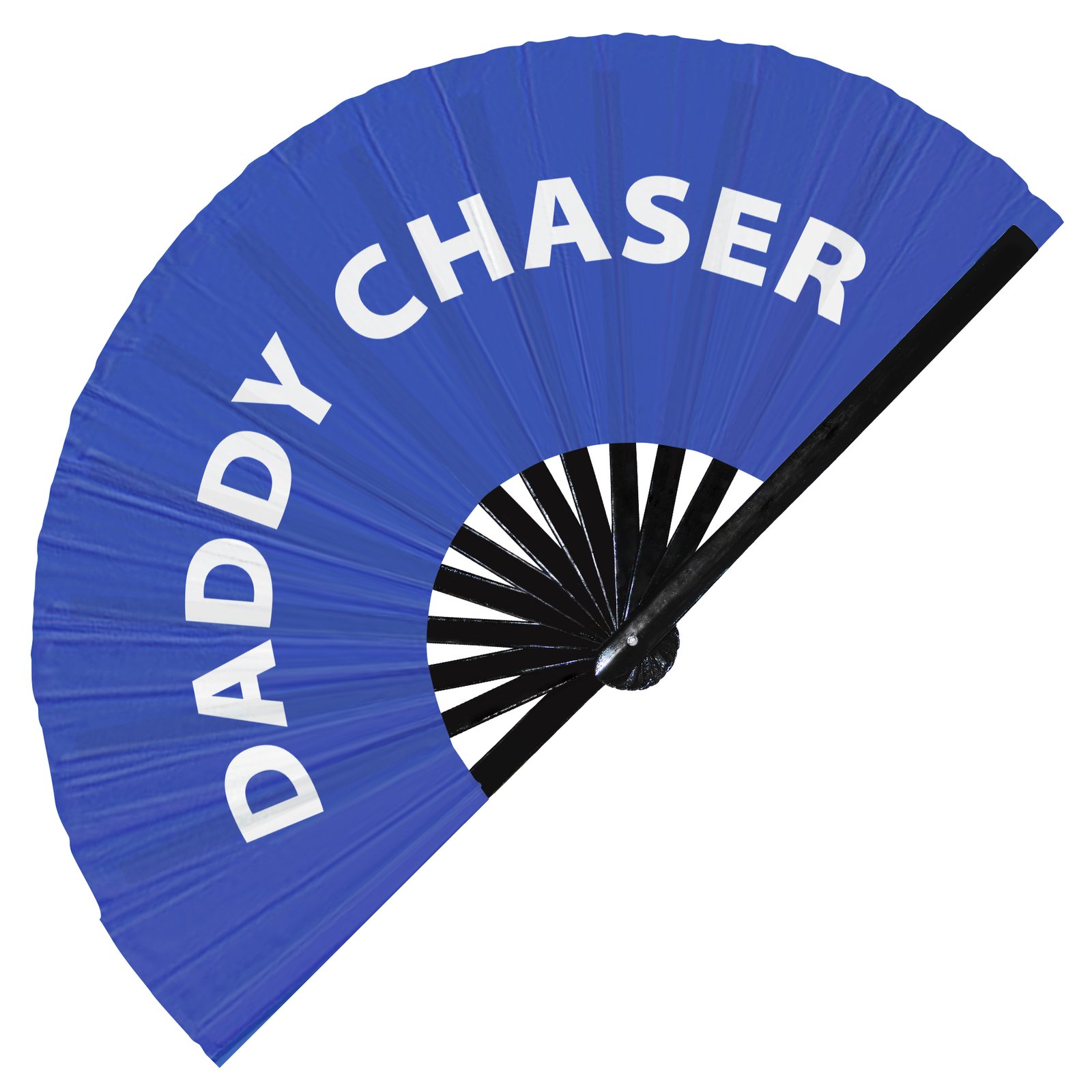 Daddy Chaser - Clack Folding Rave & Festival Hand Fan - Image 4