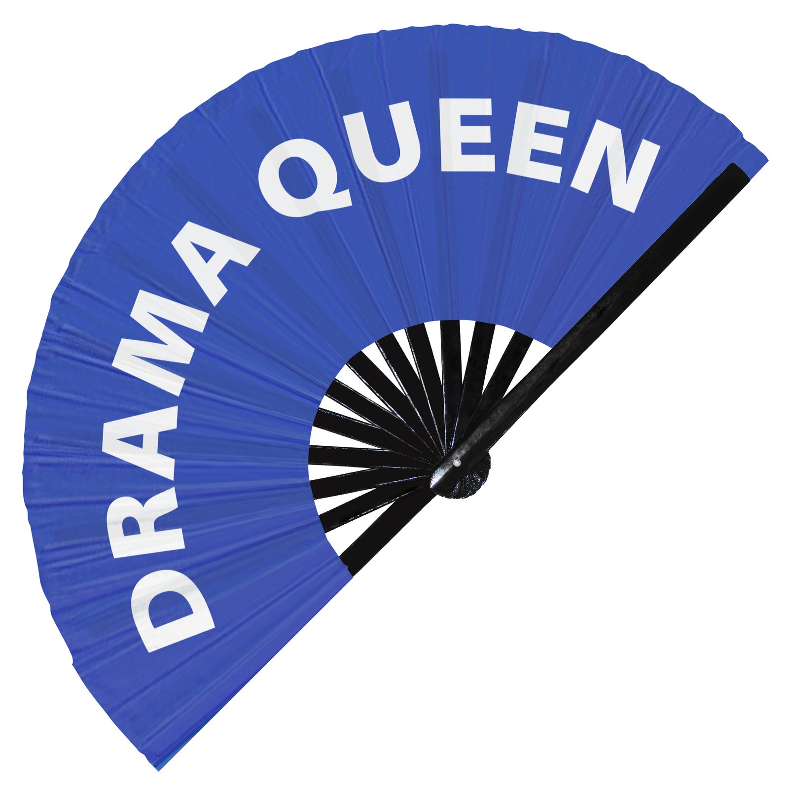Drama Queen - Clack Folding Rave & Festival Hand Fan - Image 4