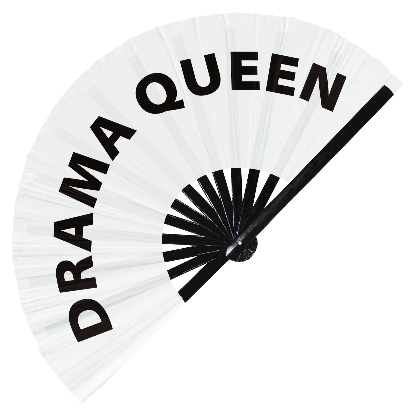 Drama Queen - Clack Folding Rave & Festival Hand Fan - Image 9