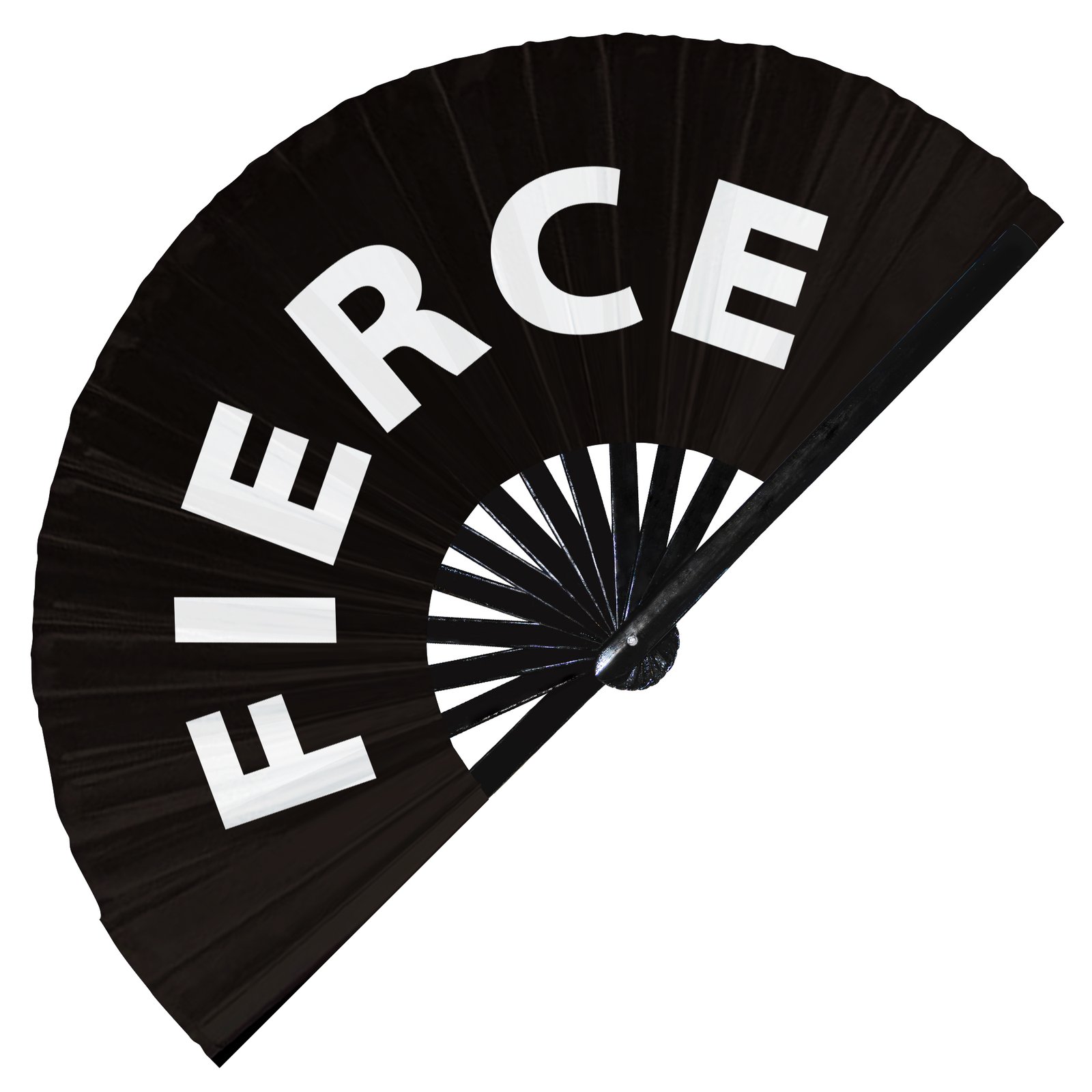 Fierce - Clack Folding Rave & Festival Hand Fan