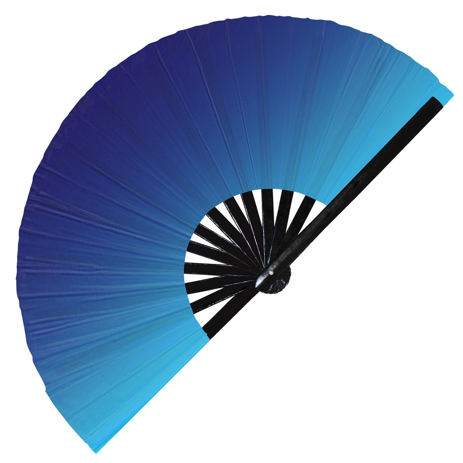 Beautiful Sunset Gradients Color Rainbow Sunrise - Clack Folding Rave & Festival Hand Fan - Image 9