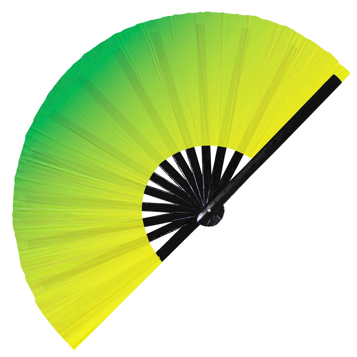 Beautiful Sunset Gradients Color Rainbow Sunrise - Clack Folding Rave & Festival Hand Fan - Image 11