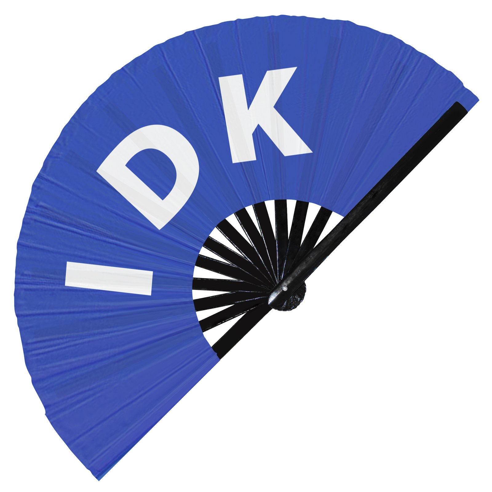 IDK I don't know - Clack Folding Rave & Festival Hand Fan - Image 4