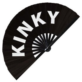 Kinky - Clack Folding Rave & Festival Hand Fan