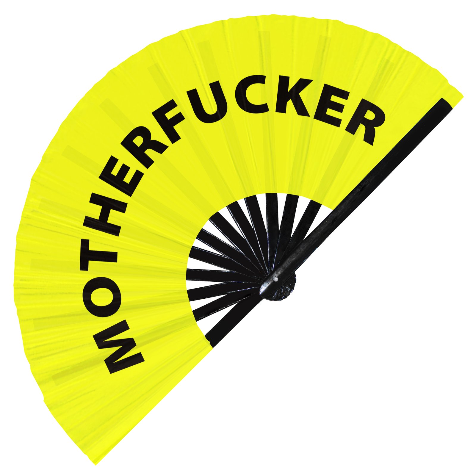 Motherfucker - Clack Folding Rave & Festival Hand Fan - Image 3