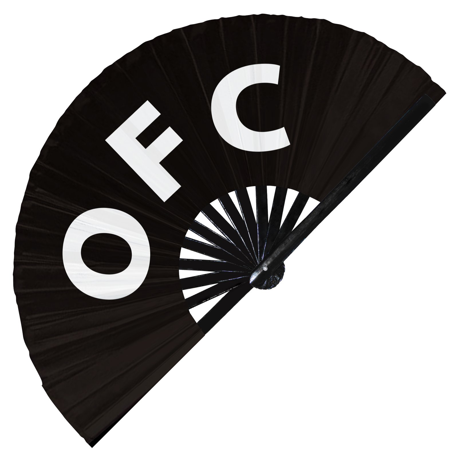 OFC Of Course - Clack Folding Rave & Festival Hand Fan