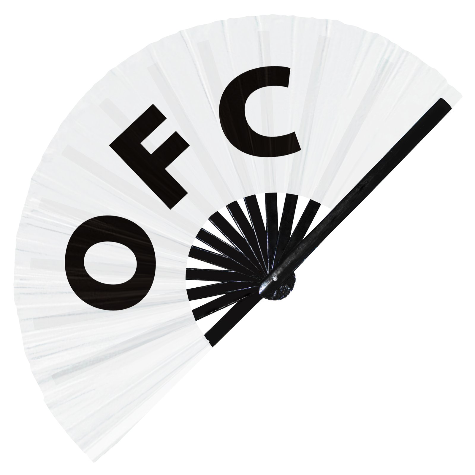 OFC Of Course - Clack Folding Rave & Festival Hand Fan - Image 9