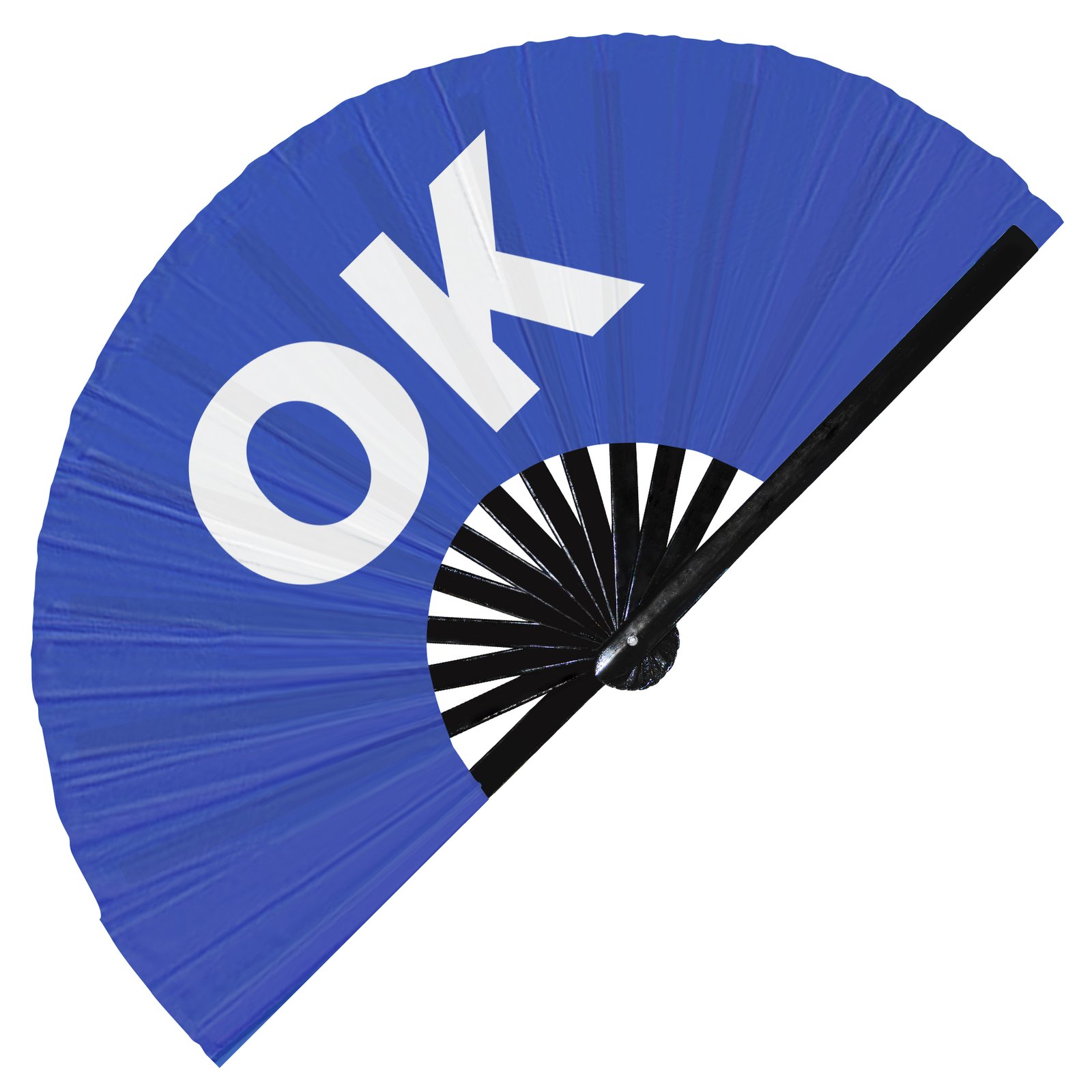OK - Clack Folding Rave & Festival Hand Fan - Image 4