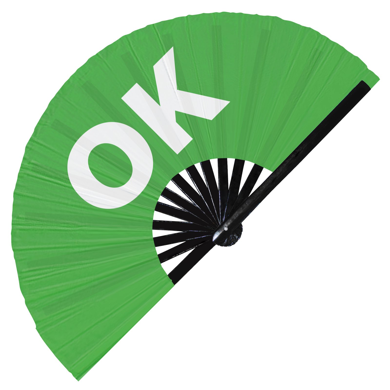 OK - Clack Folding Rave & Festival Hand Fan - Image 5