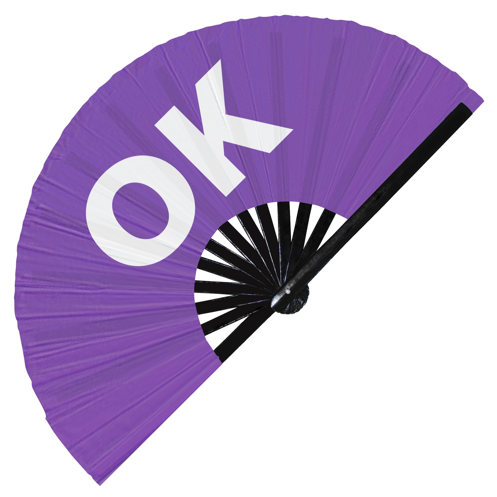 OK - Clack Folding Rave & Festival Hand Fan - Image 7