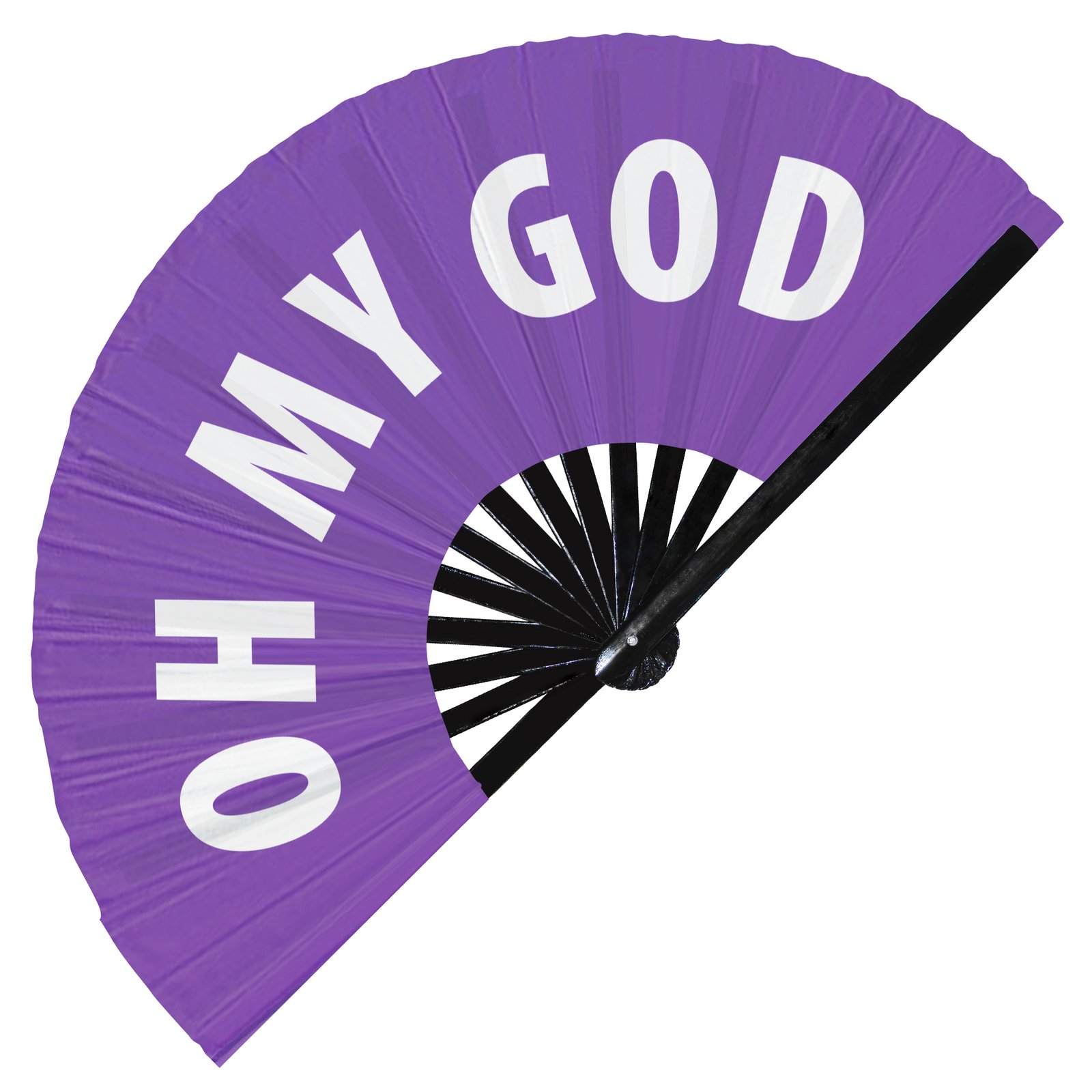 Oh my god - Clack Folding Rave & Festival Hand Fan - Image 7