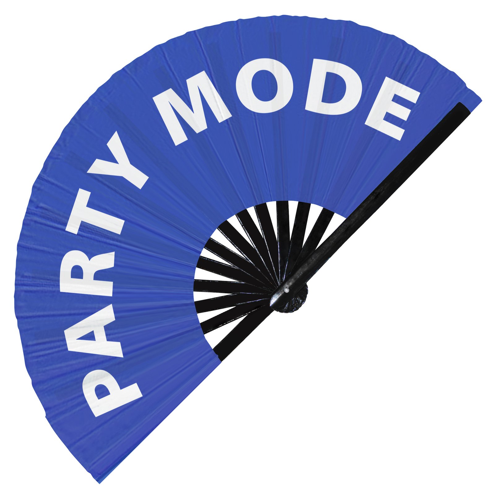 Party Mode - Clack Folding Rave & Festival Hand Fan - Image 4