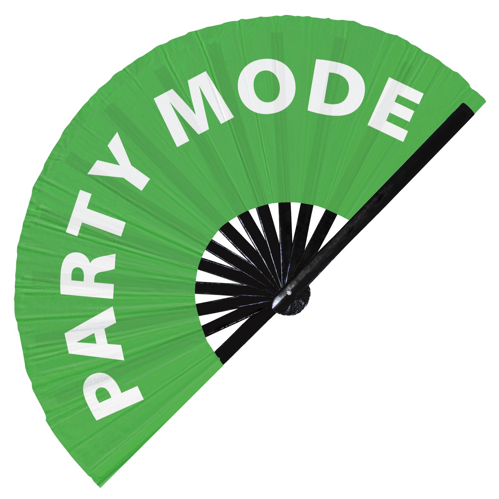 Party Mode - Clack Folding Rave & Festival Hand Fan - Image 5