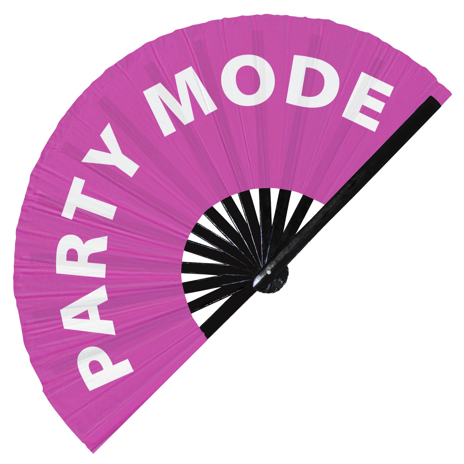 Party Mode - Clack Folding Rave & Festival Hand Fan - Image 6