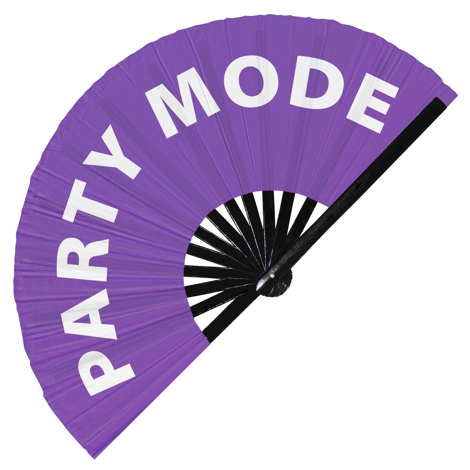 Party Mode - Clack Folding Rave & Festival Hand Fan - Image 7