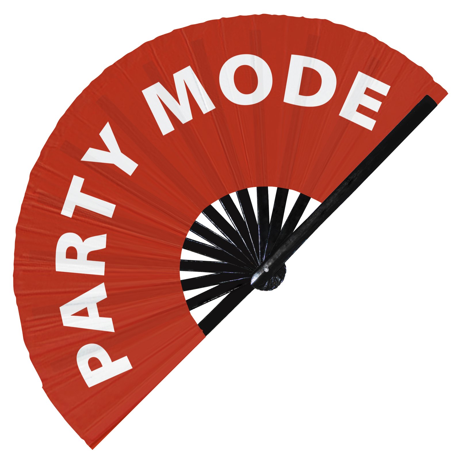 Party Mode - Clack Folding Rave & Festival Hand Fan - Image 8