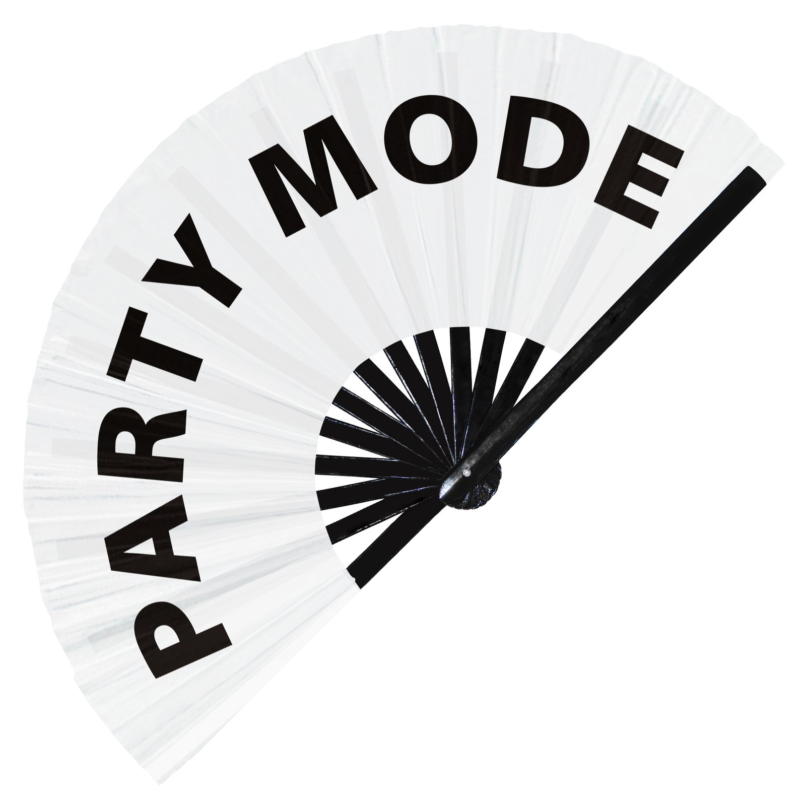 Party Mode - Clack Folding Rave & Festival Hand Fan - Image 9