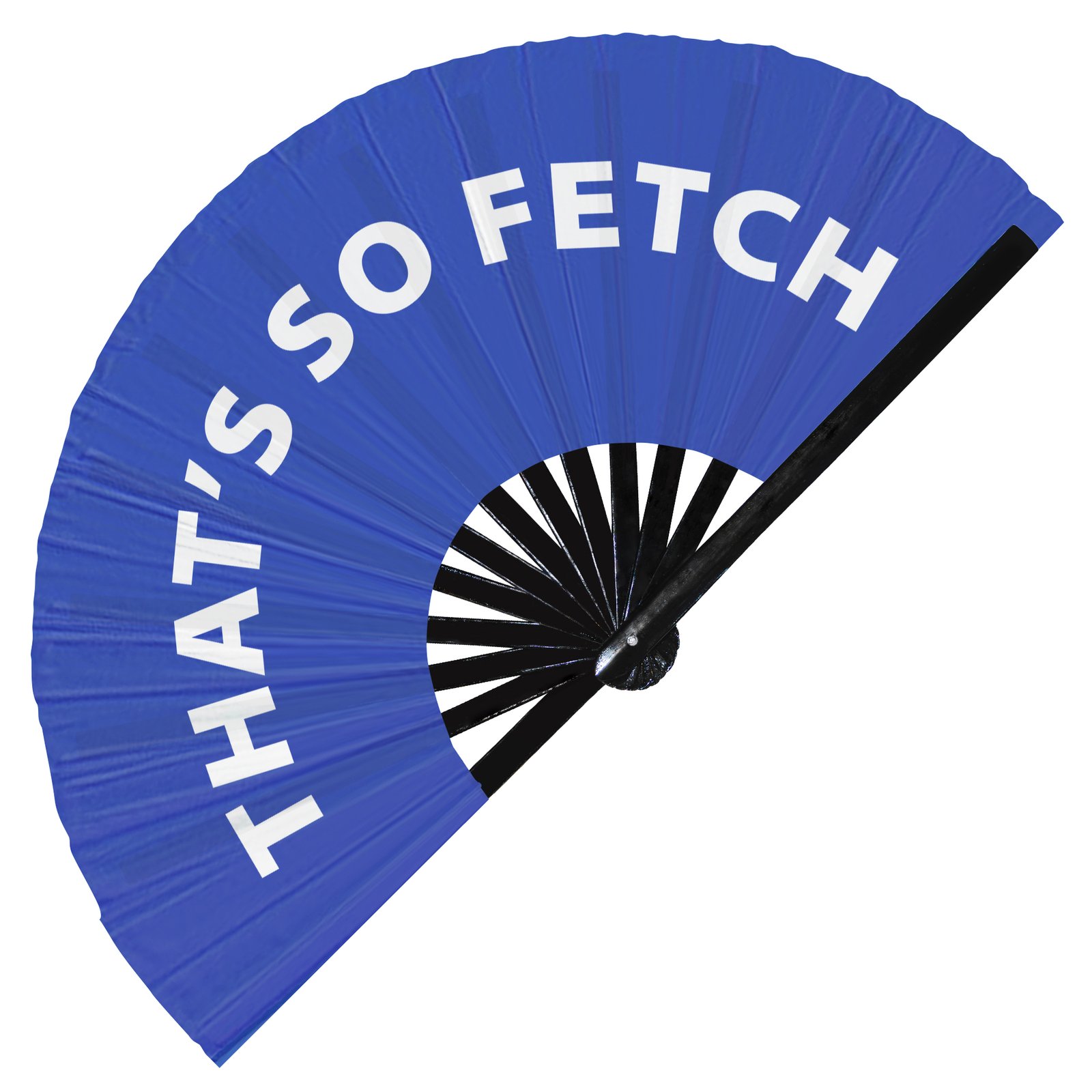 That's So Fetch - Clack Folding Rave & Festival Hand Fan - Image 5