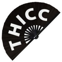 Thicc - Clack Folding Rave & Festival Hand Fan
