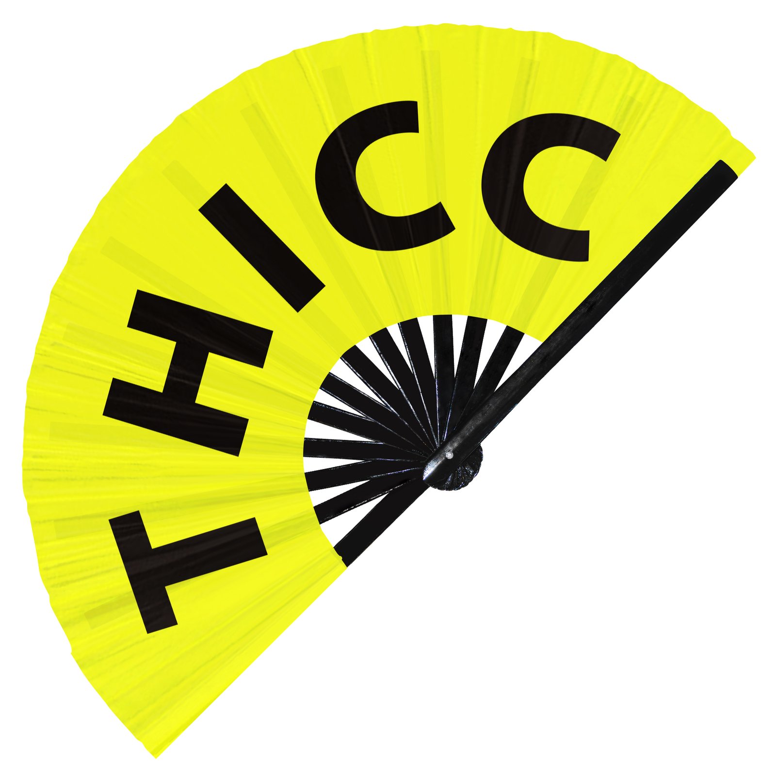 Thicc - Clack Folding Rave & Festival Hand Fan - Image 2