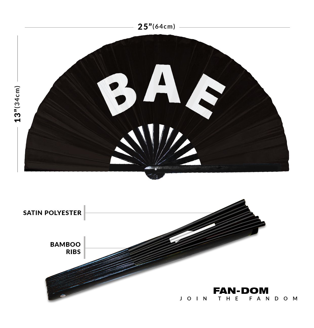 Bae - Clack Folding Rave & Festival Hand Fan - Image 10
