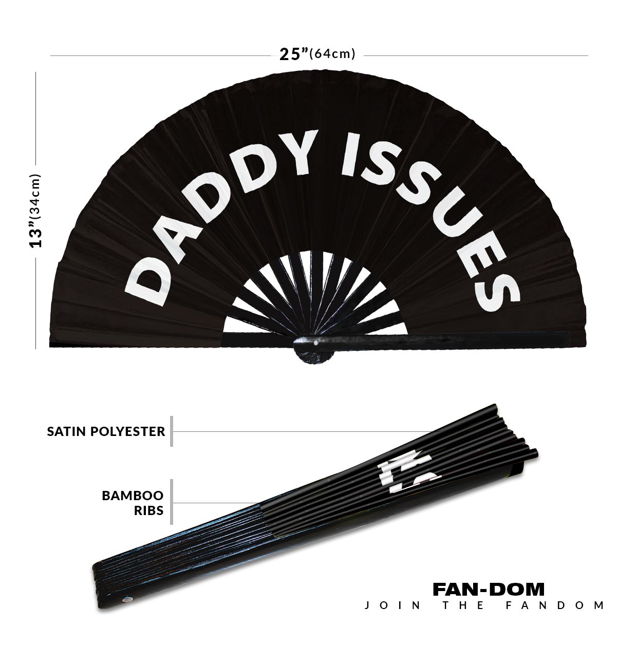 DILF - Clack Folding Rave & Festival Hand Fan - Image 10