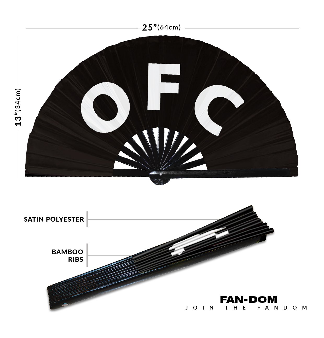 OFC Of Course - Clack Folding Rave & Festival Hand Fan - Image 10