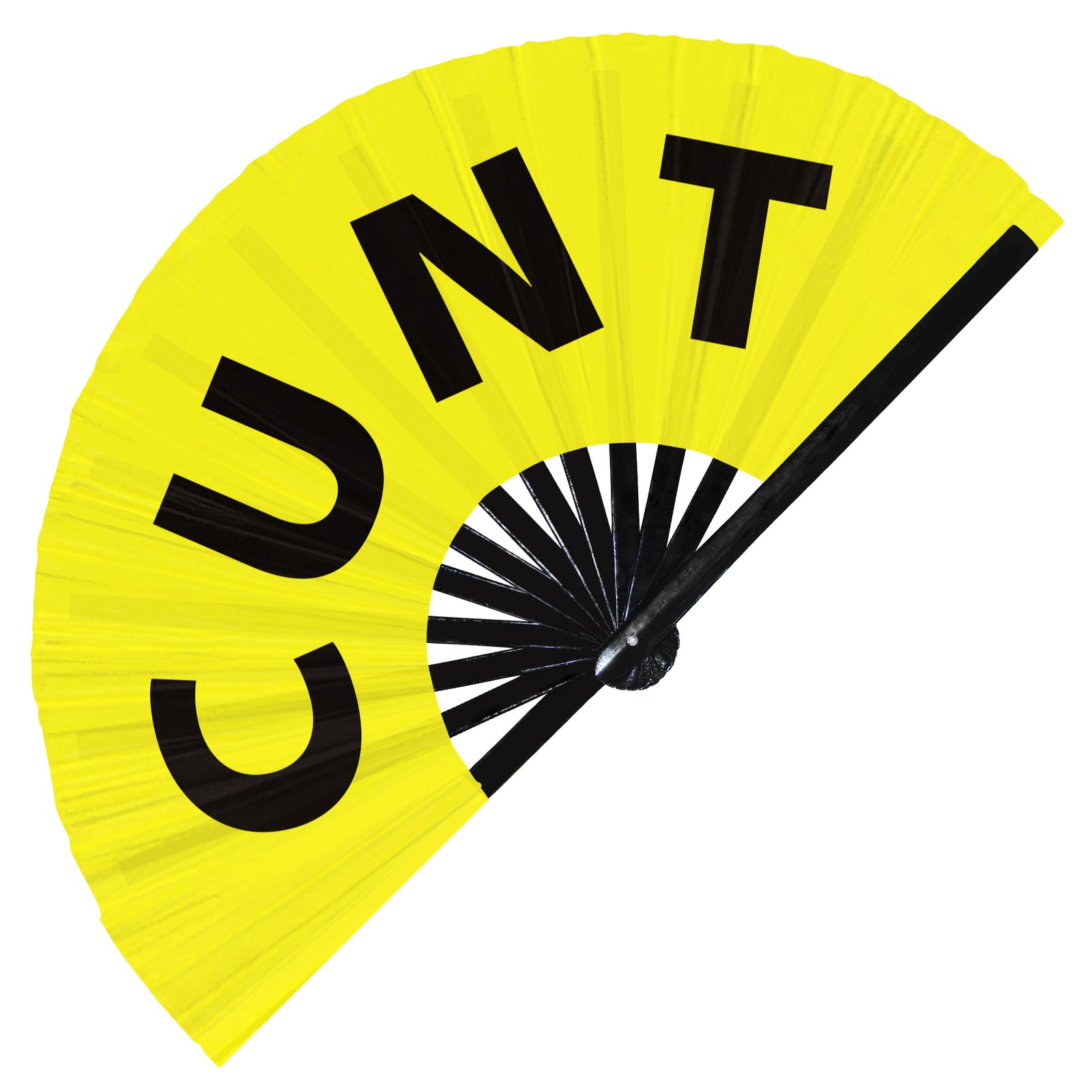 Cunt - Clack Folding Rave & Festival Hand Fan - Image 3