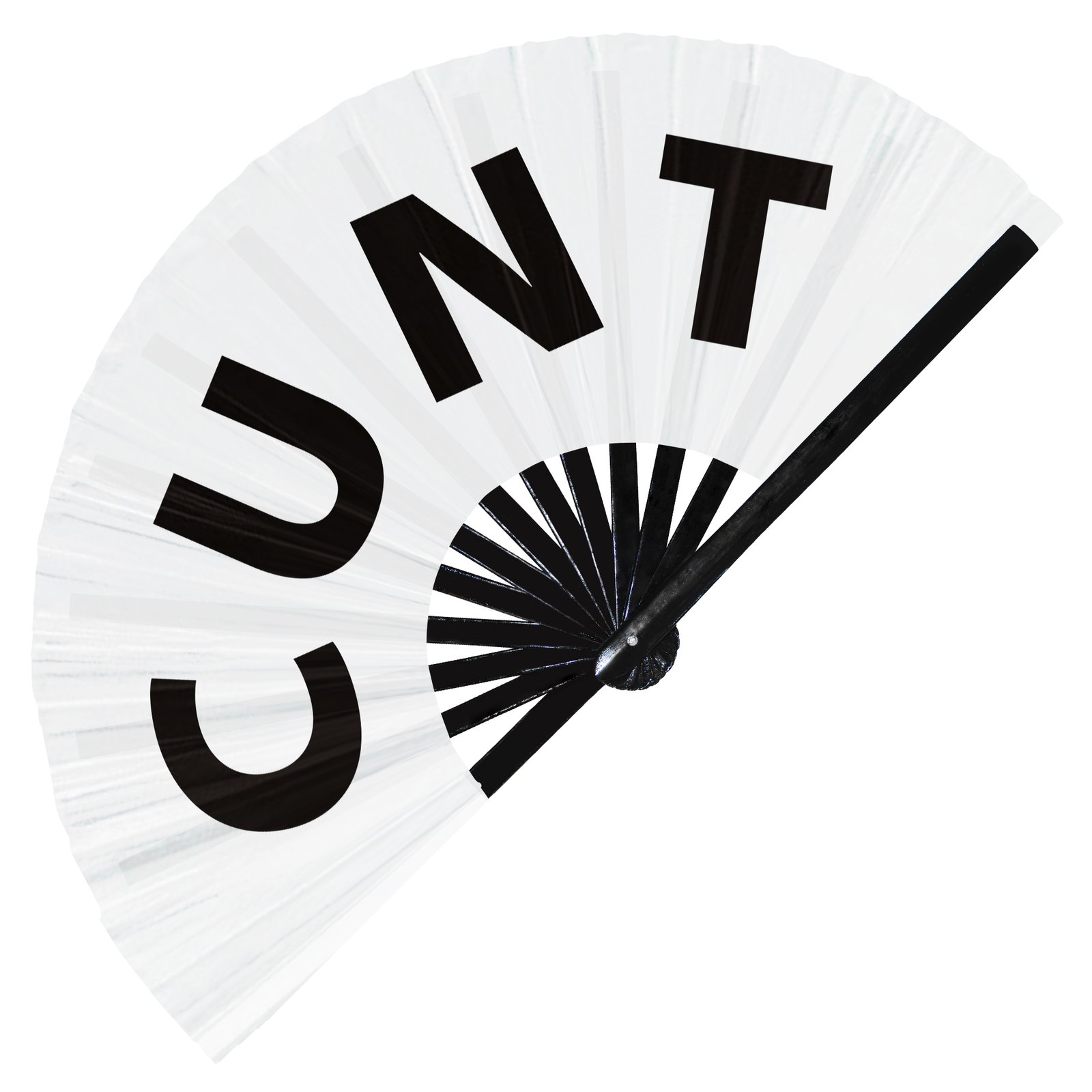 Cunt - Clack Folding Rave & Festival Hand Fan - Image 2
