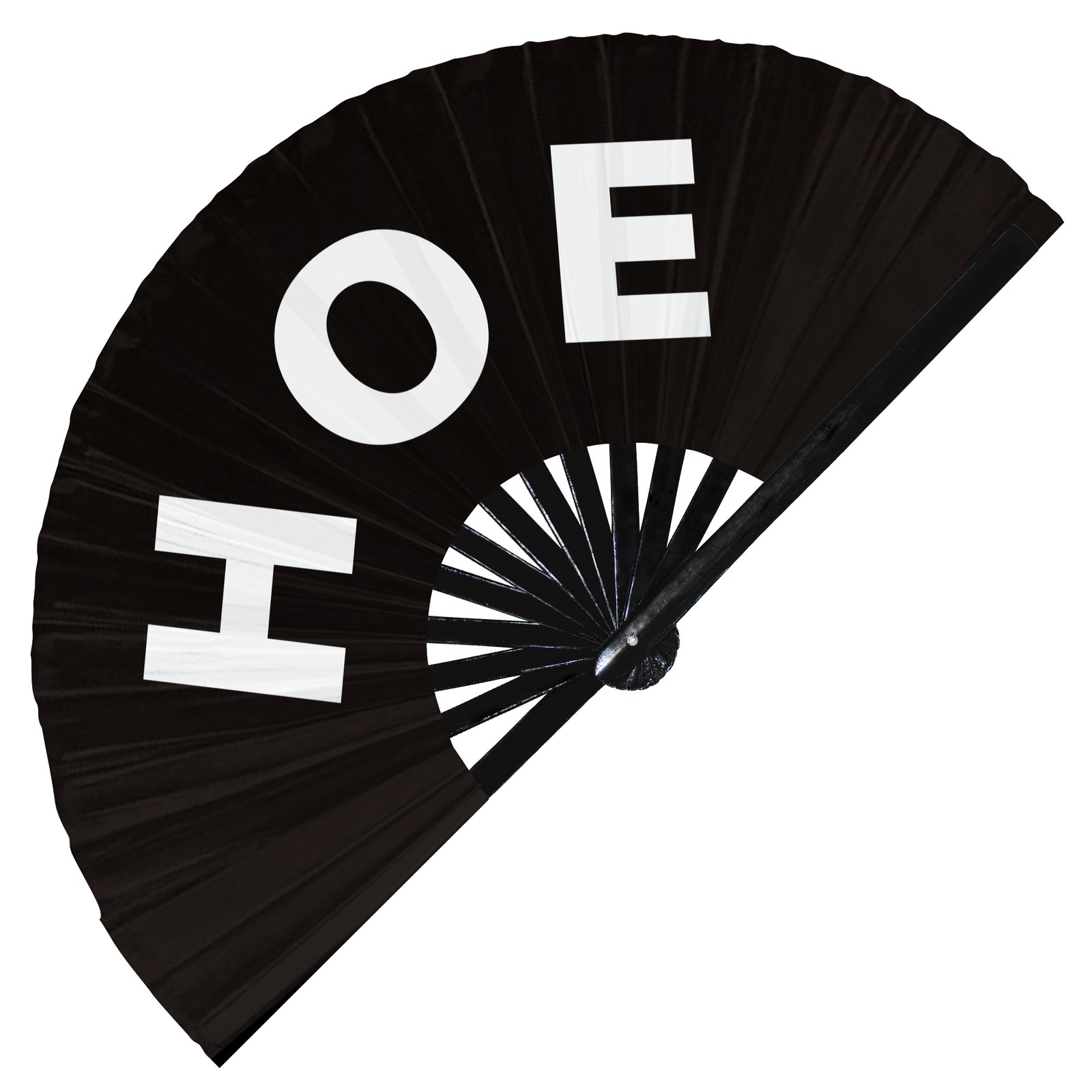 Hoe - Clack Folding Rave & Festival Hand Fan