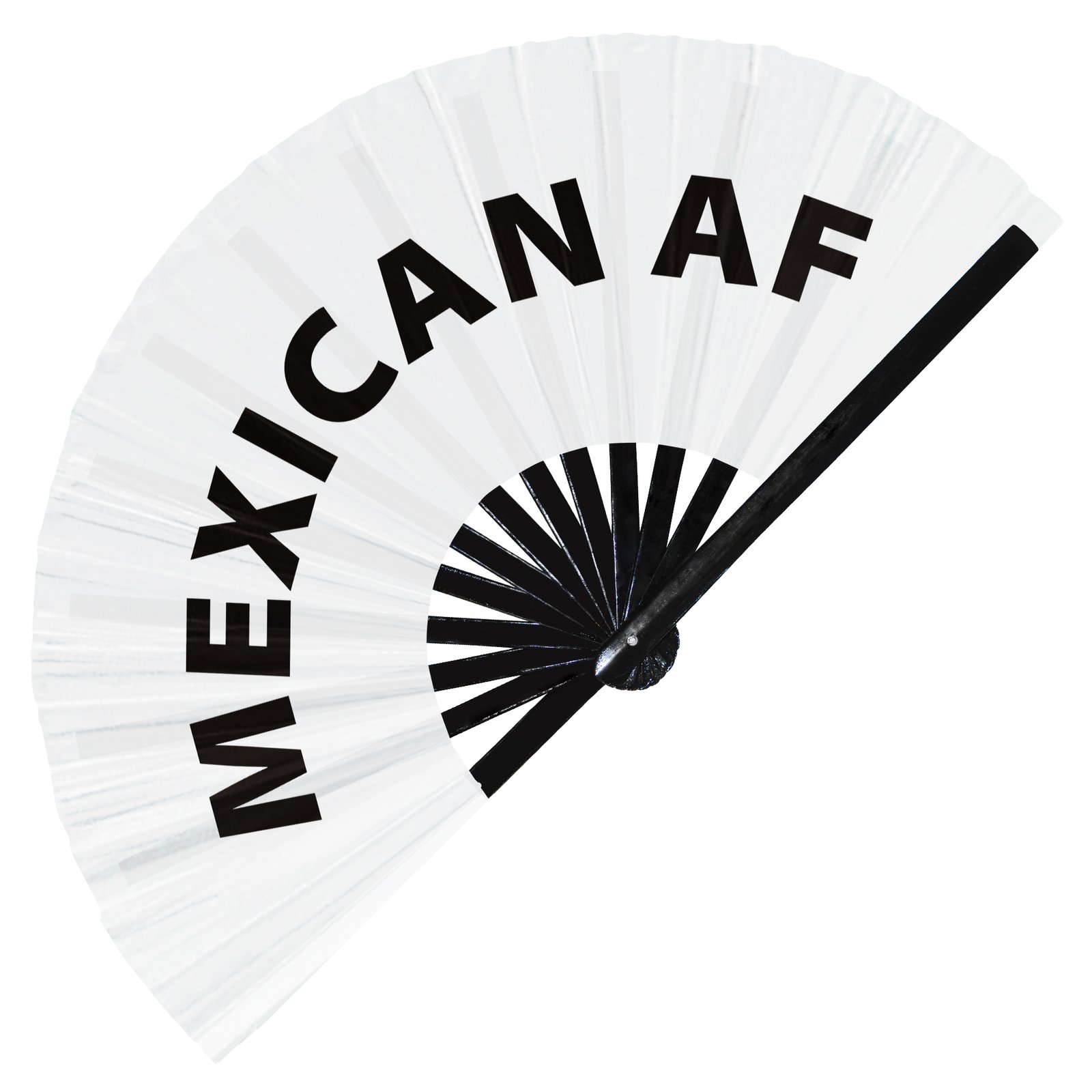 Mexican AF - Clack Folding Rave & Festival Hand Fan - Image 9
