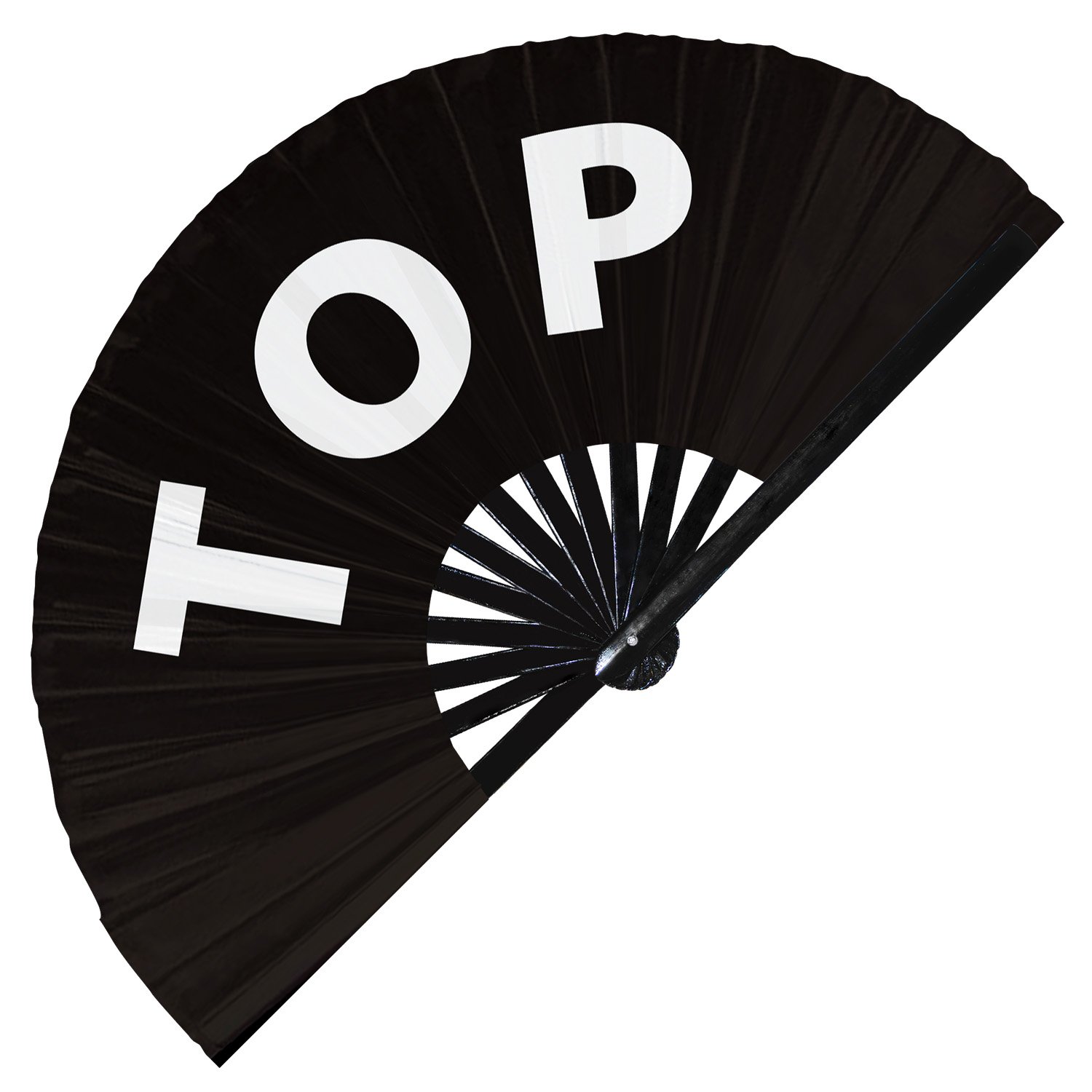 Top - Clack Folding Rave & Festival Hand Fan