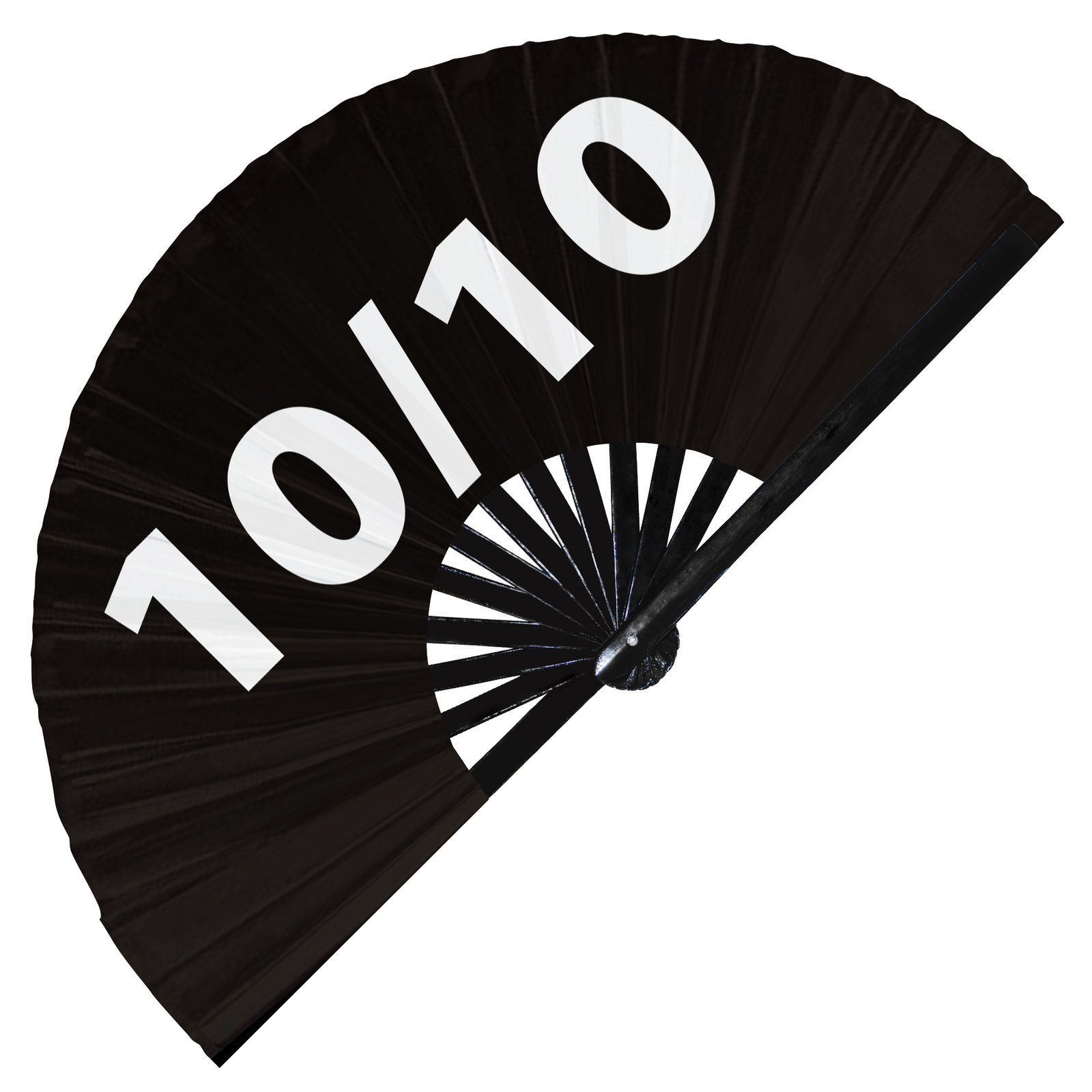 10/10 - Clack Folding Rave & Festival Hand Fan
