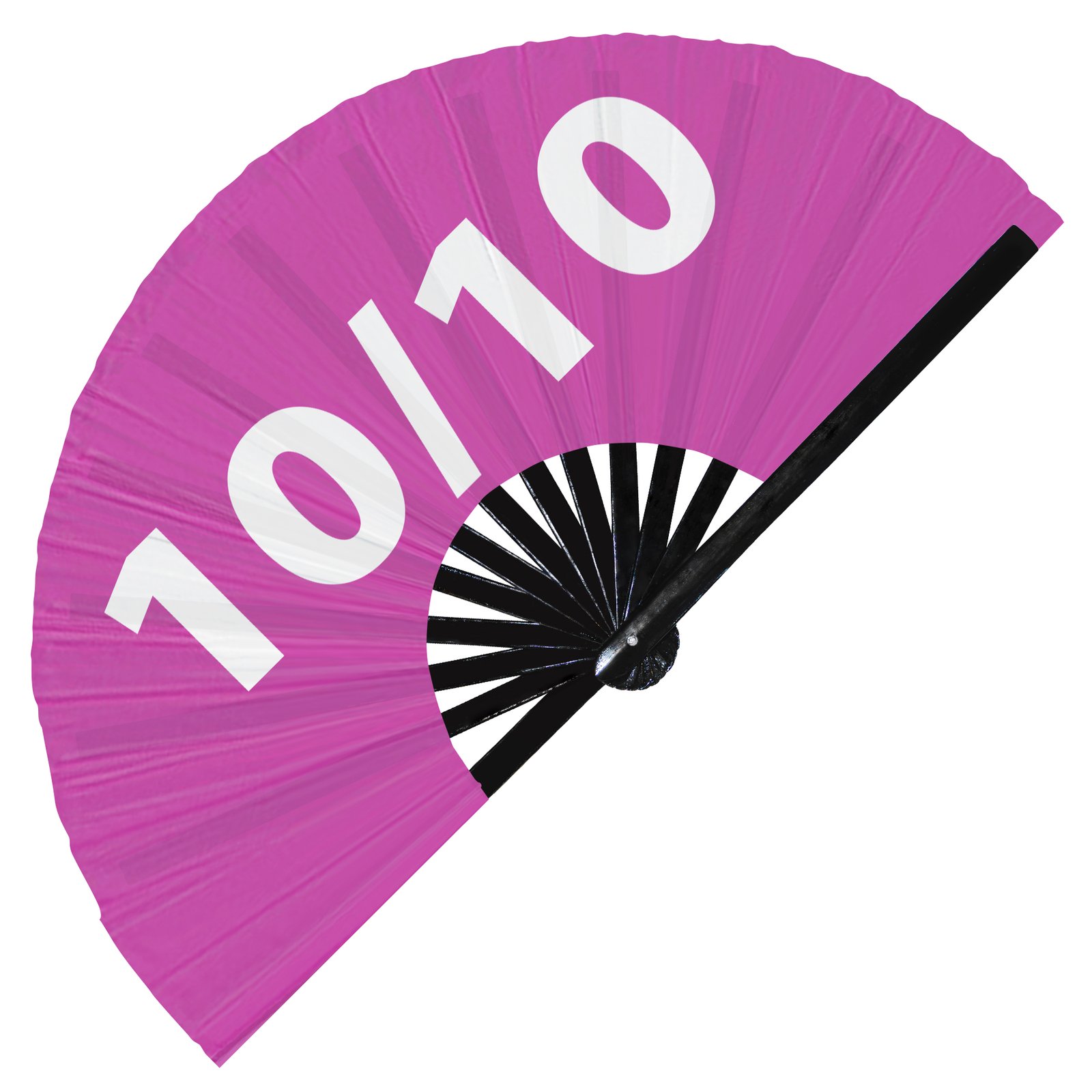 10/10 - Clack Folding Rave & Festival Hand Fan - Image 5
