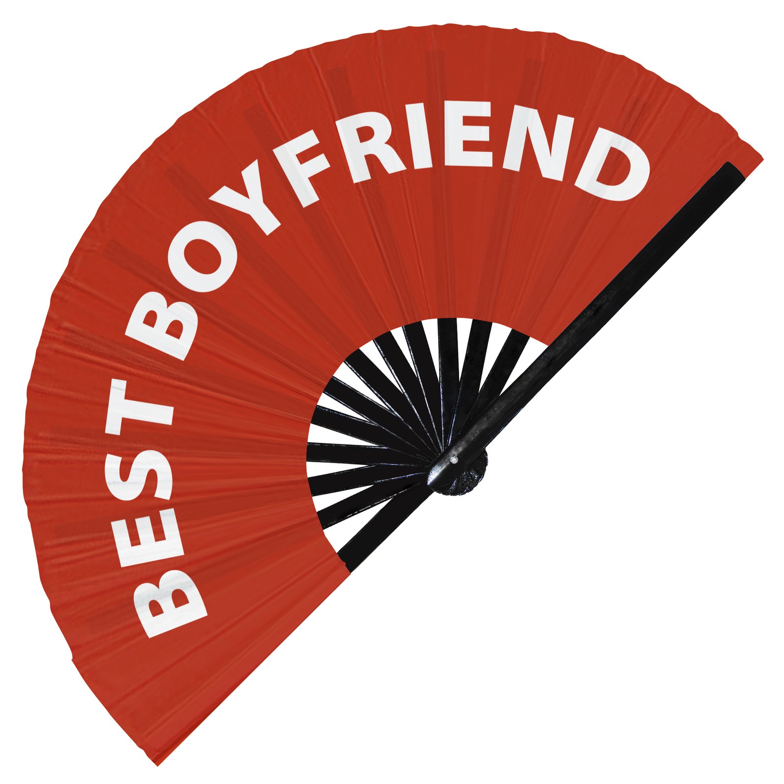 Best Boyfriend - Clack Folding Rave & Festival Hand Fan - Image 7