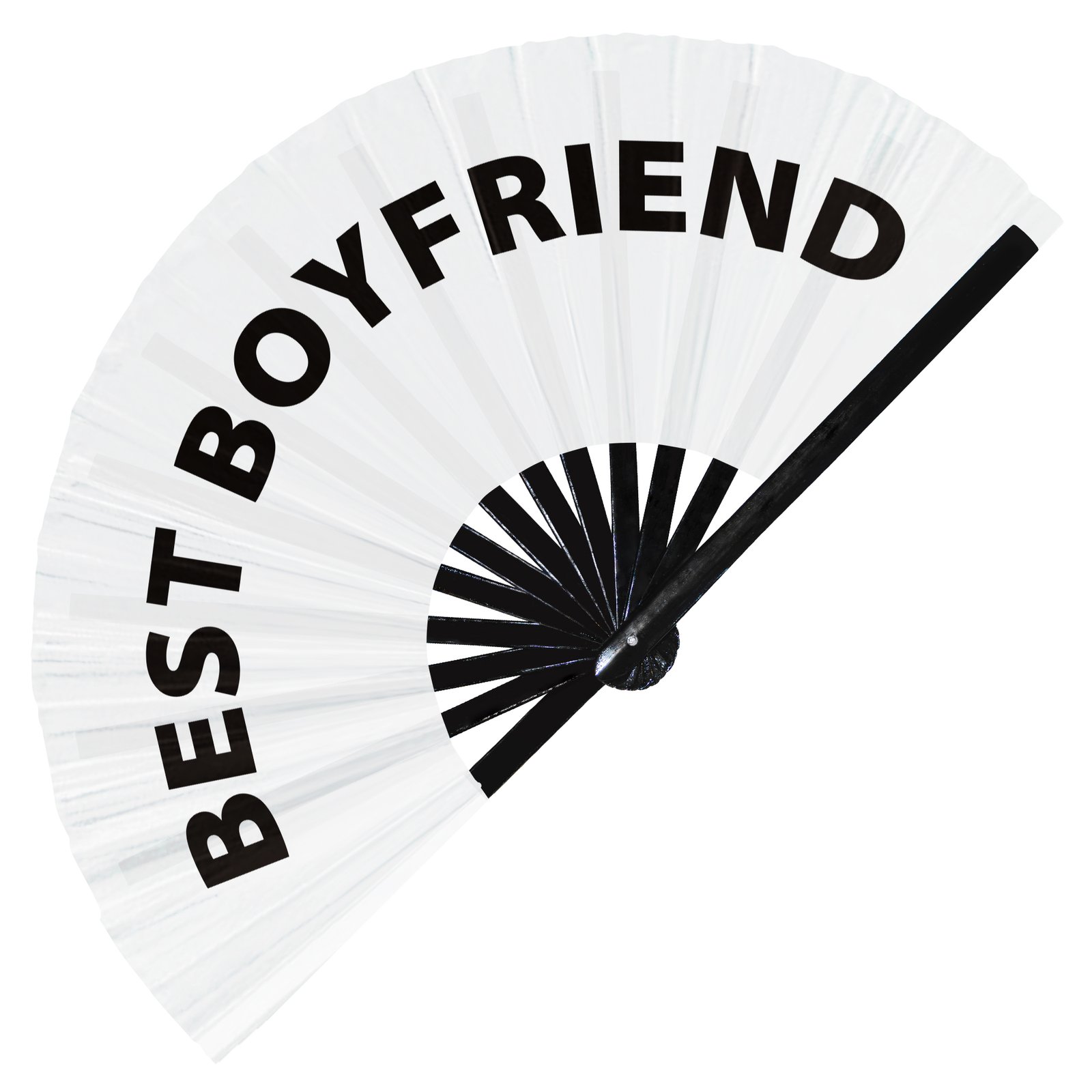 Best Boyfriend - Clack Folding Rave & Festival Hand Fan - Image 8