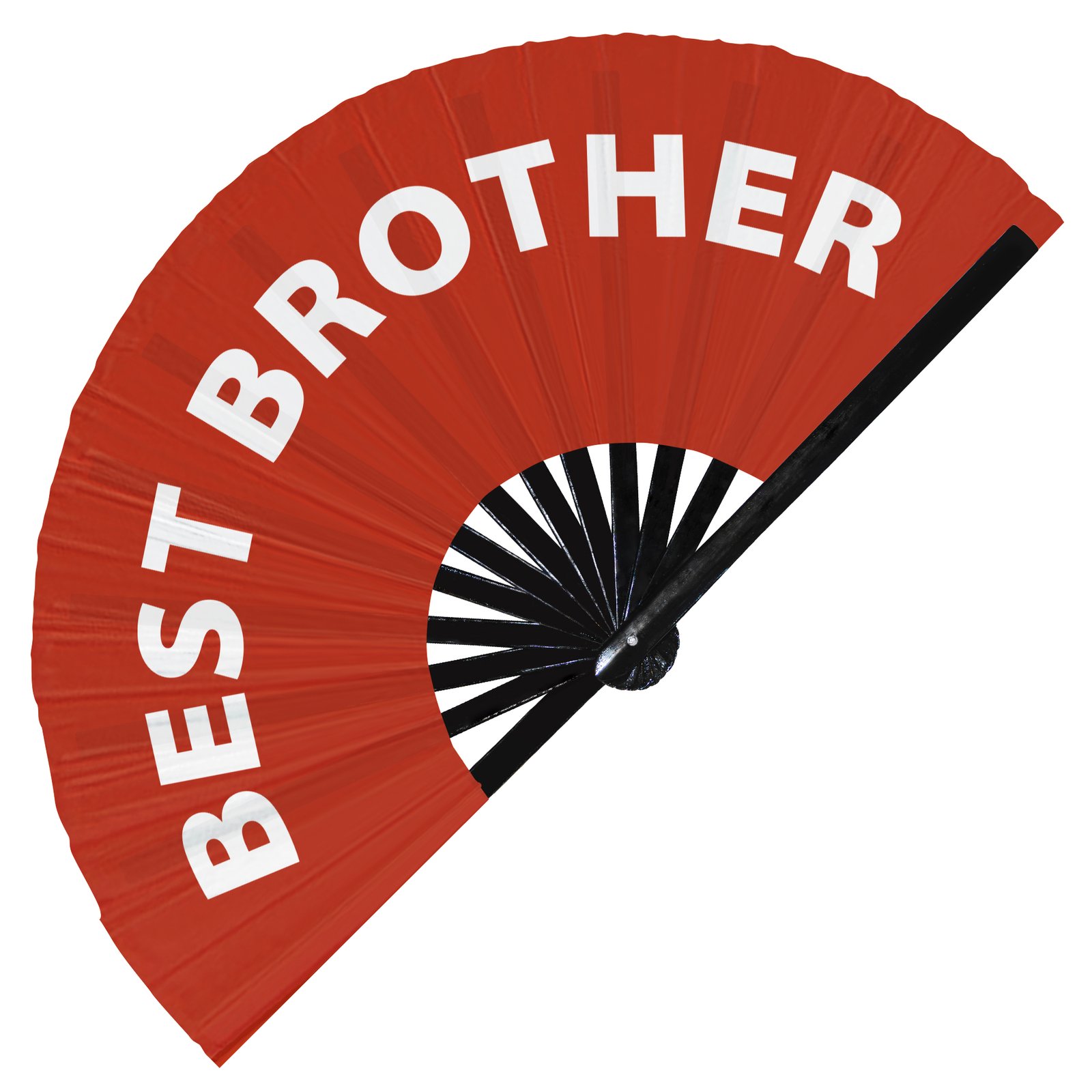 Best Brother - Clack Folding Rave & Festival Hand Fan - Image 7