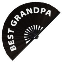 Best Grandpa - Clack Folding Rave & Festival Hand Fan