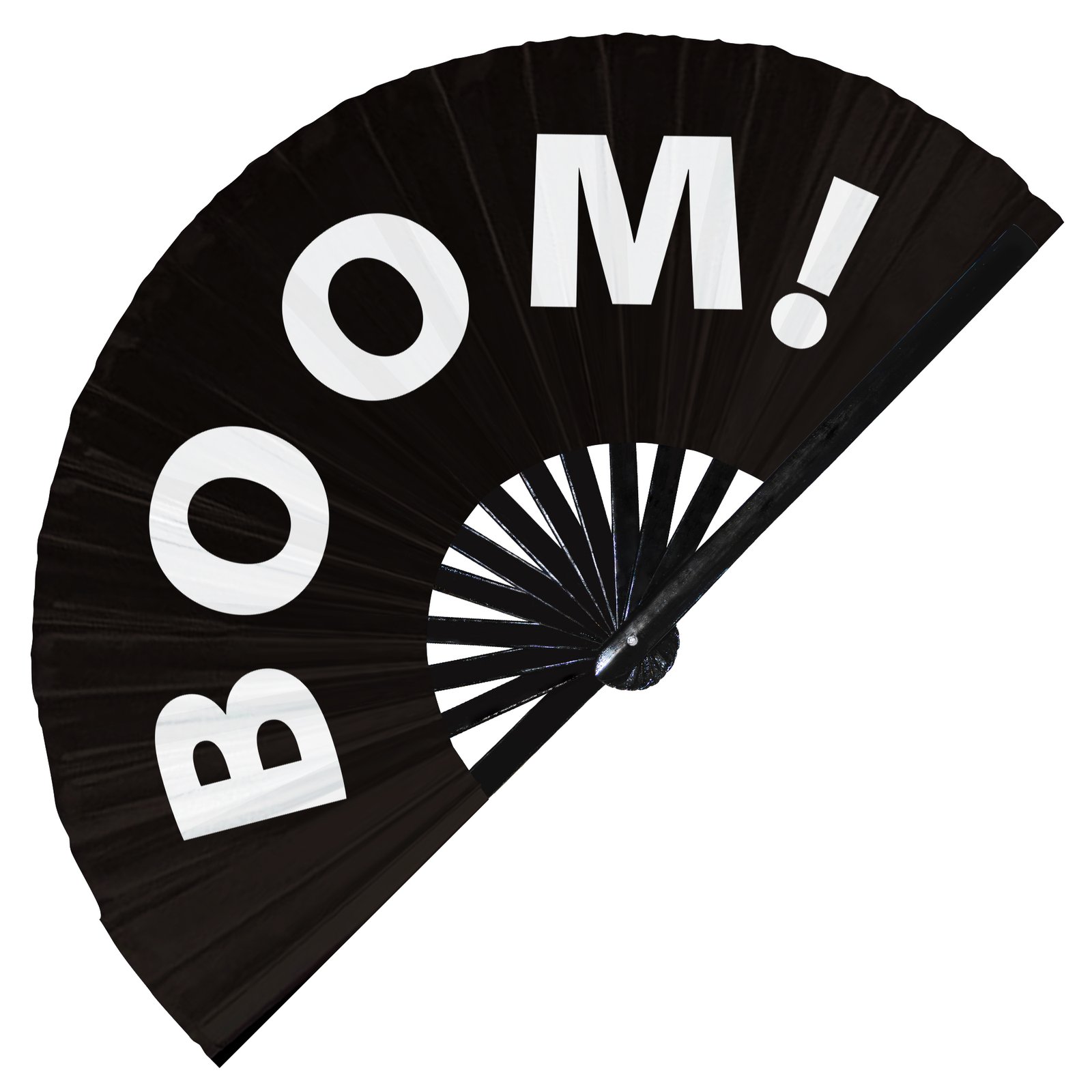Boom! - Clack Folding Rave & Festival Hand Fan