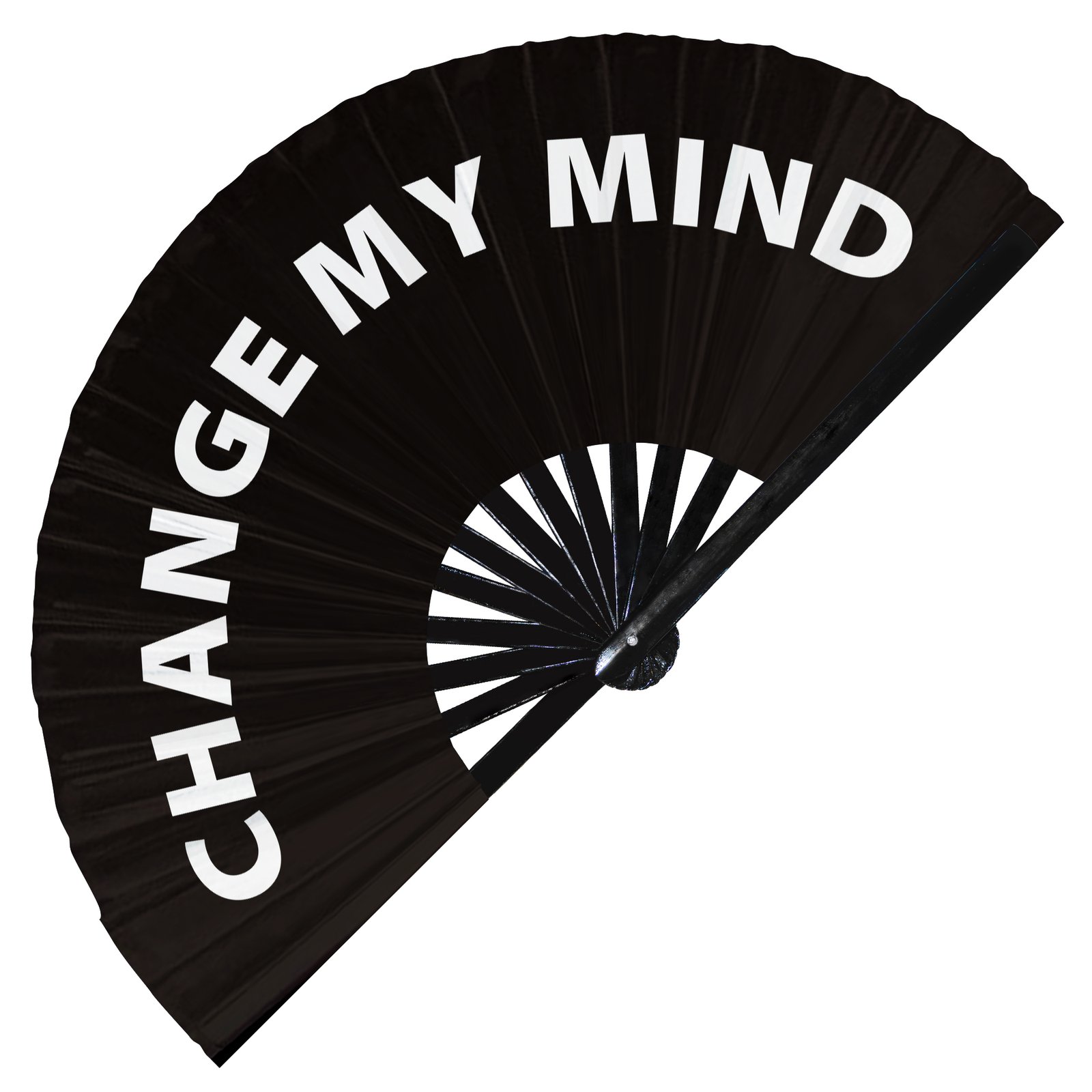 Change My Mind - Clack Folding Rave & Festival Hand Fan